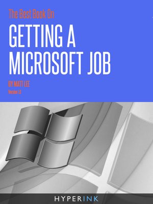 cover image of The Best Book on Getting a Microsoft Job